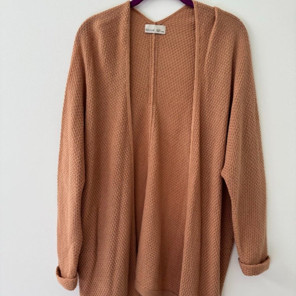 Bécool Coocoon Sweater with Rolled Sleeves